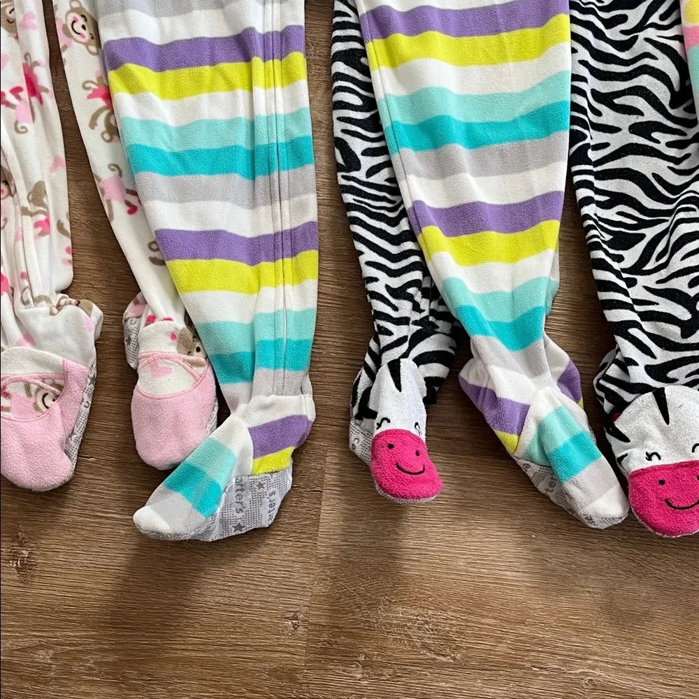 Carter’s Kids One Piece Pajama Lot - Picture 8 of 10